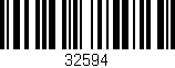 Código de barras (EAN, GTIN, SKU, ISBN): '32594'