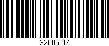 Código de barras (EAN, GTIN, SKU, ISBN): '32605.07'