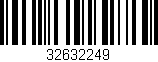 Código de barras (EAN, GTIN, SKU, ISBN): '32632249'