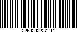 Código de barras (EAN, GTIN, SKU, ISBN): '3263303237734'