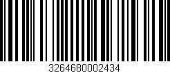 Código de barras (EAN, GTIN, SKU, ISBN): '3264680002434'