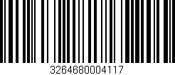Código de barras (EAN, GTIN, SKU, ISBN): '3264680004117'