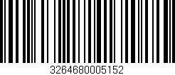 Código de barras (EAN, GTIN, SKU, ISBN): '3264680005152'