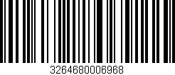Código de barras (EAN, GTIN, SKU, ISBN): '3264680006968'