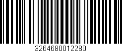 Código de barras (EAN, GTIN, SKU, ISBN): '3264680012280'