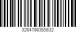 Código de barras (EAN, GTIN, SKU, ISBN): '3264786355632'