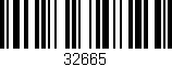 Código de barras (EAN, GTIN, SKU, ISBN): '32665'