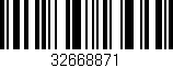 Código de barras (EAN, GTIN, SKU, ISBN): '32668871'