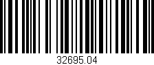 Código de barras (EAN, GTIN, SKU, ISBN): '32695.04'