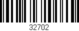 Código de barras (EAN, GTIN, SKU, ISBN): '32702'