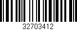 Código de barras (EAN, GTIN, SKU, ISBN): '32703412'