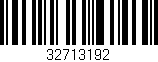 Código de barras (EAN, GTIN, SKU, ISBN): '32713192'