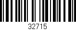 Código de barras (EAN, GTIN, SKU, ISBN): '32715'