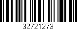 Código de barras (EAN, GTIN, SKU, ISBN): '32721273'