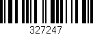 Código de barras (EAN, GTIN, SKU, ISBN): '327247'