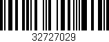 Código de barras (EAN, GTIN, SKU, ISBN): '32727029'