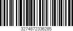 Código de barras (EAN, GTIN, SKU, ISBN): '3274872336285'
