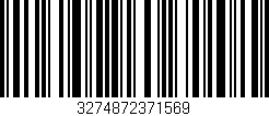 Código de barras (EAN, GTIN, SKU, ISBN): '3274872371569'