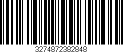 Código de barras (EAN, GTIN, SKU, ISBN): '3274872382848'