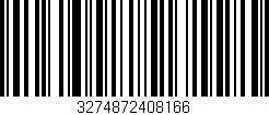 Código de barras (EAN, GTIN, SKU, ISBN): '3274872408166'