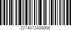 Código de barras (EAN, GTIN, SKU, ISBN): '3274872408968'