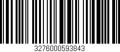 Código de barras (EAN, GTIN, SKU, ISBN): '3276000593843'