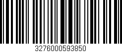 Código de barras (EAN, GTIN, SKU, ISBN): '3276000593850'