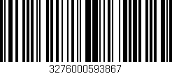 Código de barras (EAN, GTIN, SKU, ISBN): '3276000593867'