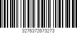 Código de barras (EAN, GTIN, SKU, ISBN): '3276372673273'