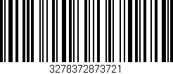Código de barras (EAN, GTIN, SKU, ISBN): '3278372873721'