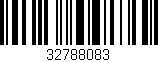 Código de barras (EAN, GTIN, SKU, ISBN): '32788083'
