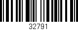 Código de barras (EAN, GTIN, SKU, ISBN): '32791'
