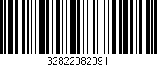 Código de barras (EAN, GTIN, SKU, ISBN): '32822082091'