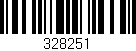 Código de barras (EAN, GTIN, SKU, ISBN): '328251'