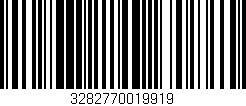 Código de barras (EAN, GTIN, SKU, ISBN): '3282770019919'