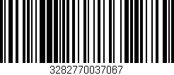 Código de barras (EAN, GTIN, SKU, ISBN): '3282770037067'