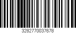 Código de barras (EAN, GTIN, SKU, ISBN): '3282770037678'
