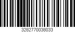 Código de barras (EAN, GTIN, SKU, ISBN): '3282770038033'