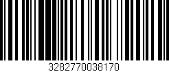 Código de barras (EAN, GTIN, SKU, ISBN): '3282770038170'
