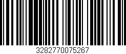 Código de barras (EAN, GTIN, SKU, ISBN): '3282770075267'