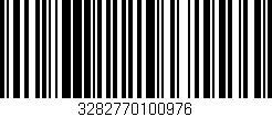 Código de barras (EAN, GTIN, SKU, ISBN): '3282770100976'