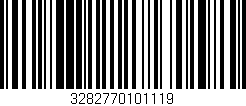 Código de barras (EAN, GTIN, SKU, ISBN): '3282770101119'
