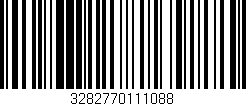Código de barras (EAN, GTIN, SKU, ISBN): '3282770111088'
