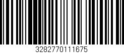 Código de barras (EAN, GTIN, SKU, ISBN): '3282770111675'