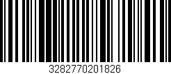 Código de barras (EAN, GTIN, SKU, ISBN): '3282770201826'