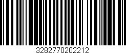 Código de barras (EAN, GTIN, SKU, ISBN): '3282770202212'