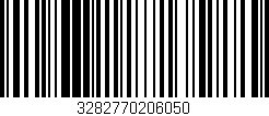 Código de barras (EAN, GTIN, SKU, ISBN): '3282770206050'