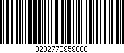 Código de barras (EAN, GTIN, SKU, ISBN): '3282770959888'