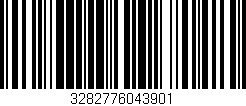 Código de barras (EAN, GTIN, SKU, ISBN): '3282776043901'
