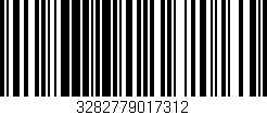 Código de barras (EAN, GTIN, SKU, ISBN): '3282779017312'